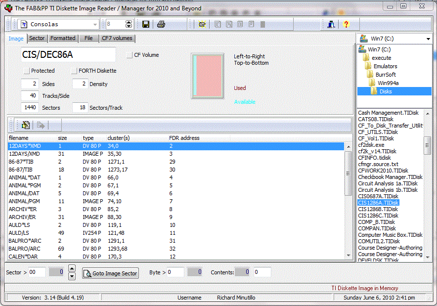 TI Image Manager