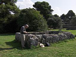 Paestum - Richard at work.jpg